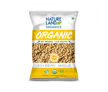 NATURE LAND ORGANIC SOYABEAN WHOLE DAL